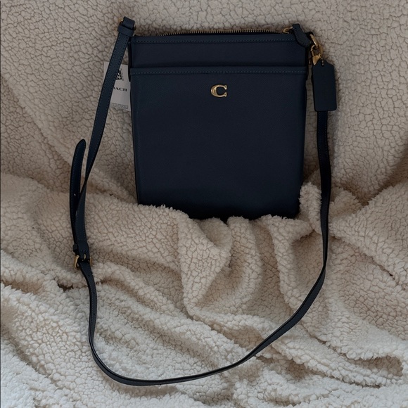 Coach Handbags - Coach Dark Blue Crossbody Bag
